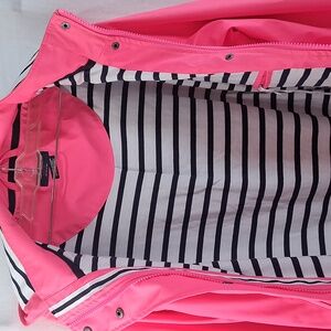 Saint James dupuis 1889 Ste Morgane Raincoat.  SZ 12.  Pink